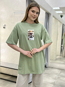 Футболка с принтом SHOPDAANNA 72462872\805