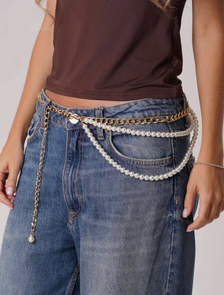 Пояс из искусственного жемчуга 72461025\718