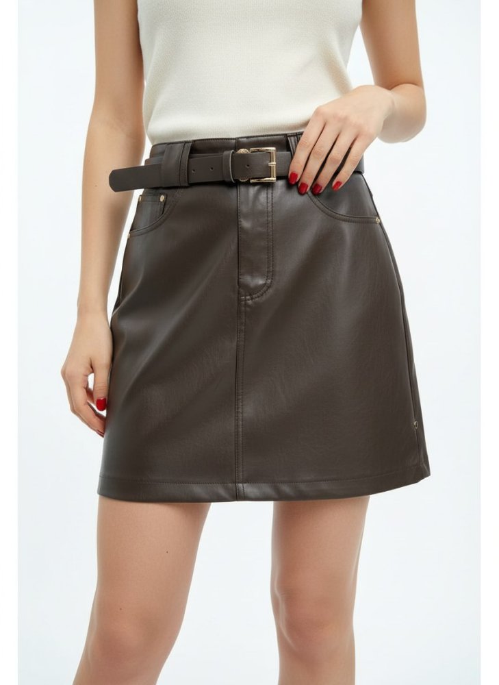 Юбка экокожа 72461248\1031