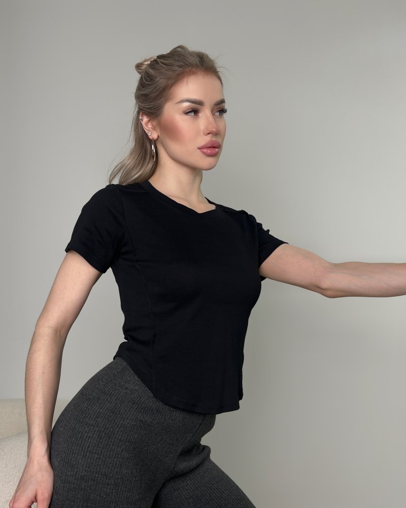 Приталенная футболка Exclusive 72447221\15
