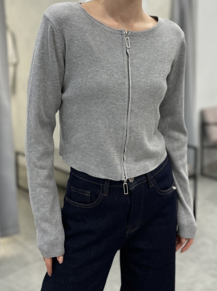 Лонгслив трикотажный на молнии 72460699\10