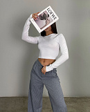 Лонгслив укороченный SHOPDAANNA 72447457\25