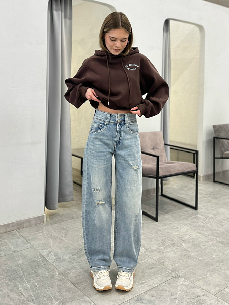 Джинсы багги 72462450\20