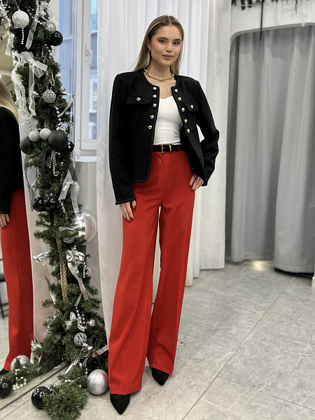 Брюки прямые 72461609\17