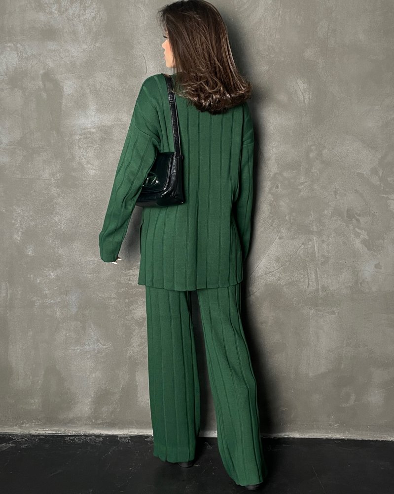 Костюм трикотажный с брюками прямого кроя Турция 72447132\443